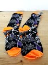Item #299 — Halloween Skeleton Socks Ladies 4-10