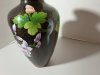 Item #103 — Floral Chinese Cloisonné Vase, 11 inch, photo 2 of 5