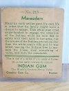 Item #14 — Vintage Indian Chewing Gum Trading Card photo 2 of 2