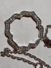 Item #97 — Diamond Sterling Silver Pendant Necklace photo 5 of 6