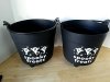Item #124 — New Spooky Treats Black Buckets 12 in