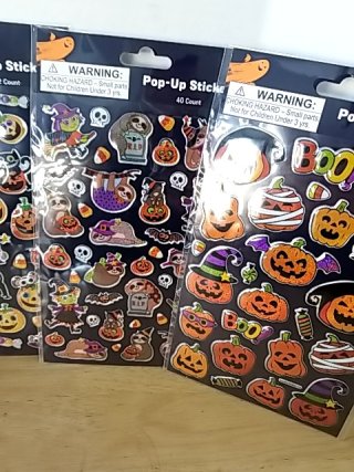Item #213 — New Halloween Sticker Packs photo 4 of 4