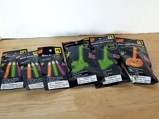 Item #347 — Glow-in-the-Dark Halloween Necklaces