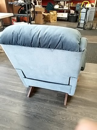 Item #156 — LAZY-BOY Rocker-recliner, approx 40 x 34 x 28 inch photo 3 of 5