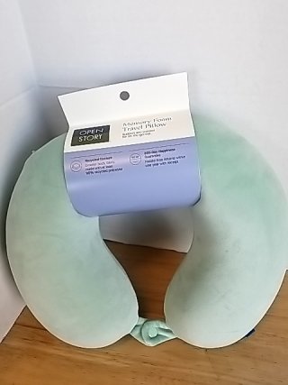 Item #159 — New Memory Foam Travel Pillow