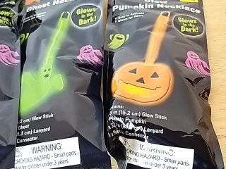 Item #347 — Glow-in-the-Dark Halloween Necklaces photo 2 of 4