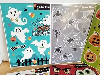 Item #54 — New Halloween Window Cling Set photo 3 of 4