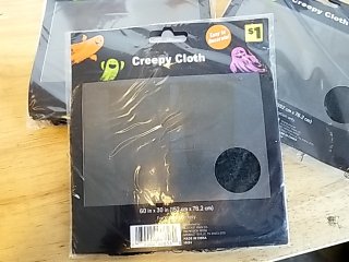 Item #82 — New Creepy Cloth Halloween Decorations photo 2 of 4