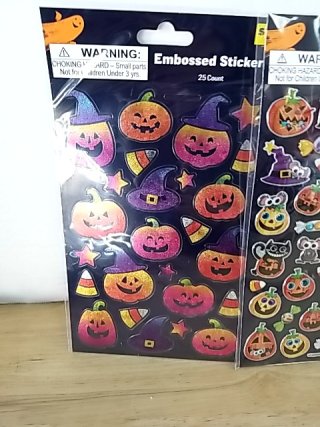 Item #213 — New Halloween Sticker Packs photo 2 of 4