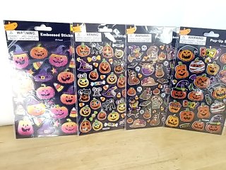 Item #213 — New Halloween Sticker Packs photo 1 of 4