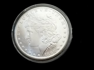 Item #45 — 1892 S Morgan Silver Dollar photo 1 of 2