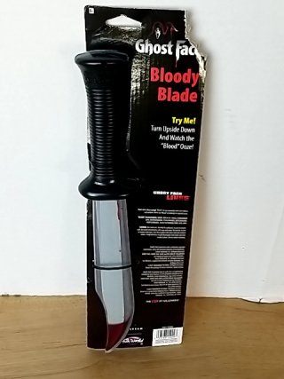 Item #396 — Ghost Face Bloody Blade Knife photo 1 of 3