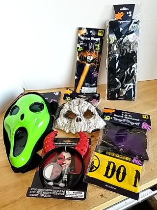 Item #81 — New Halloween Costume Accessories Lot