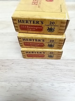 Item #26 — Herter's .223 Remington, 60 rounds, cant ship photo 3 of 3