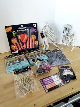 Item #230 — New Halloween Decoration & Craft Lot photo 1 of 7