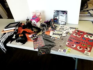 Item #364 — New Halloween Craft Supplies Lot photo 1 of 8