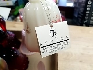 Item #236 — Misc bells, many are Fenton, exc cond photo 3 of 4