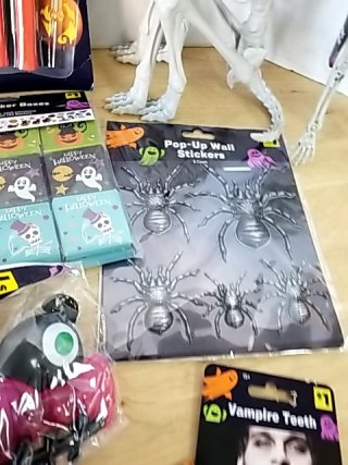 Item #230 — New Halloween Decoration & Craft Lot photo 4 of 7
