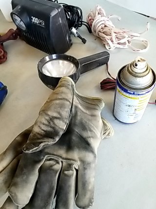Item #257 — TOOL Kit with Gloves & Step Stool photo 7 of 7