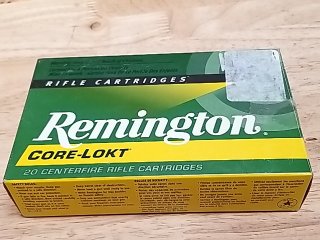 Item #5 — Remington 30-06 Core-Lokt Ammo Box 20 Rounds, cant ship photo 2 of 2