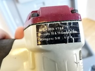 Item #28 — Pneumatic Nail Gun in Case photo 4 of 4