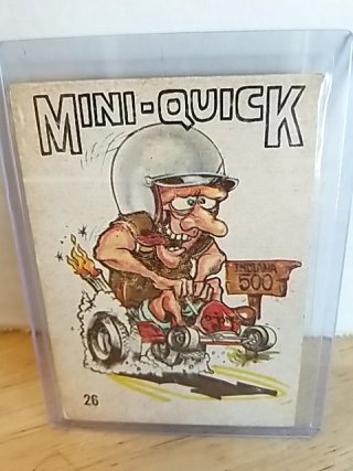 Item #42 — Mini-Quick Racing Card photo 1 of 2