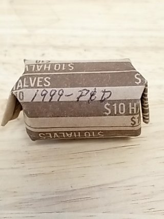 Item #119 — 1999-P and D Kennedy Half Dollar $10 Roll