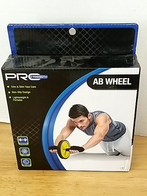 Item #255 — New Pro Strength Ab Wheel