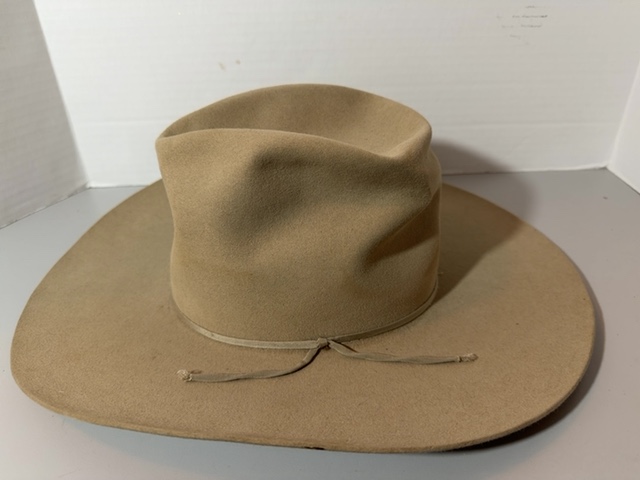 Item #211 — Tan Felt Cowboy Hat photo 1 of 5