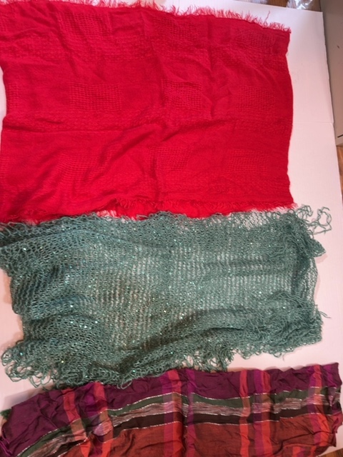 Item #313 — Ladies scarves and shawls photo 1 of 4