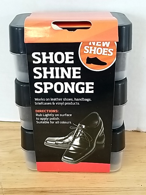 Item #258 — New Shoe Shine Sponge Kit