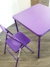 Item #72 — KIDS Table and Chair Set Table approx 24 by 24 by 24 photo 3 of 3