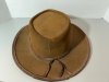Item #210 — Brown Leather Outback Hat photo 2 of 4
