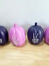 Item #55 — New Skeleton Hand Painted Pumpkins Each 5 inch photo 3 of 4