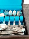 Item #42 — Vintage Flatware Set in Wooden Case photo 3 of 5