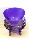Item #57 — New Purple Skull Hands candy dish photo 2 of 2