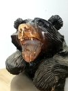 Item #48 — Carved Bear Drummer Figurine 12 inch tall photo 3 of 4