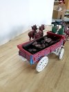 Item #15 — CAST iron horse and buggy, approx 5 inch tall photo 9 of 9