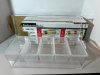Item #301 — Acrylic Condiment Organizer with Lid 15x6x5inch photo 2 of 5