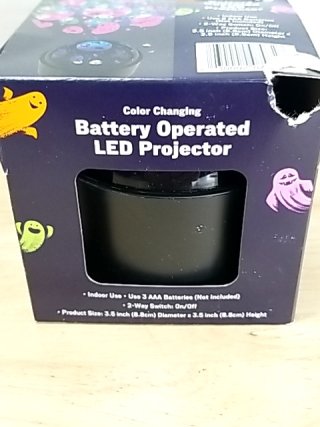 Item #56 — New Halloween Color Changing LED Projector