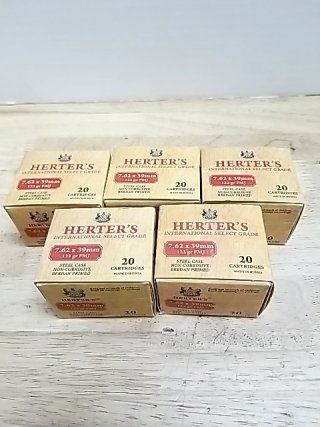 Item #41 — Herter's 7.62x39mm Ammo 100 Rounds, cant ship