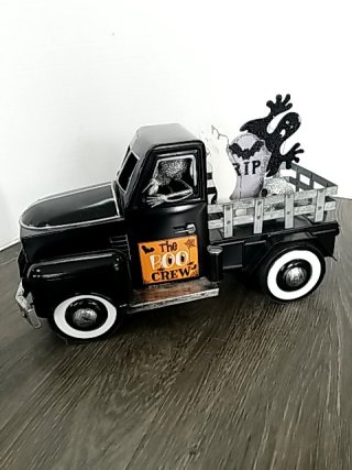 Item #47 — Halloween Boo Crew Truck Decoration 18 by 10 by 9 inch