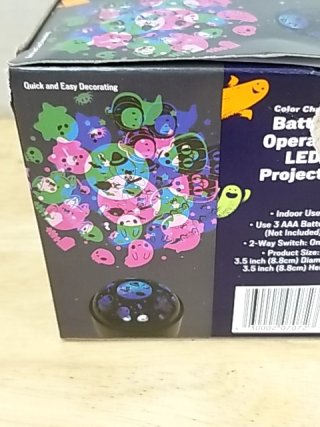 Item #56 — New Halloween Color Changing LED Projector photo 2 of 2