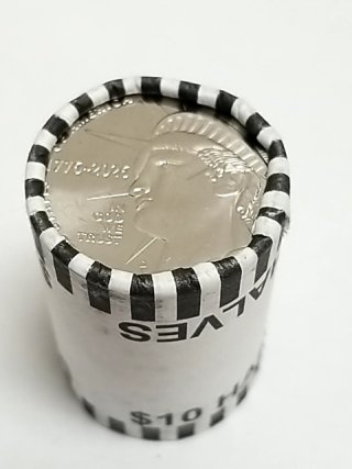 Item #61 — $10 Roll of 1776-2026 Half dollars photo 1 of 2