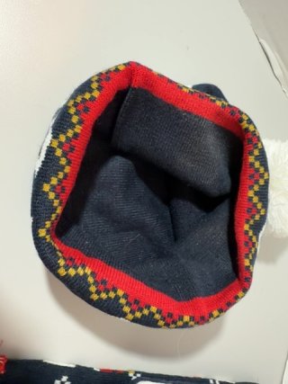 Item #306 — Miller Lite Holiday hat and scarf set, adult size photo 3 of 6