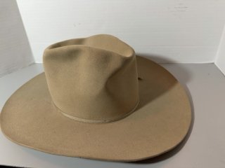 Item #211 — Tan Felt Cowboy Hat photo 3 of 5