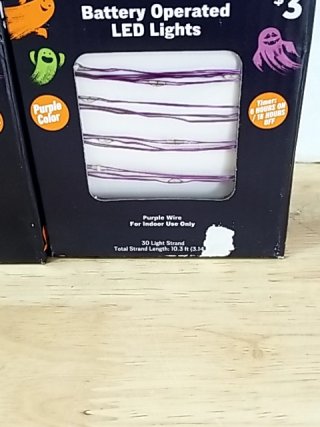 Item #64 — New Halloween LED Lights 3 Pack photo 2 of 4