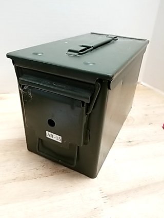Item #32 — 50 Cal Ammo Can 12 by 7 by 6 inch photo 2 of 4