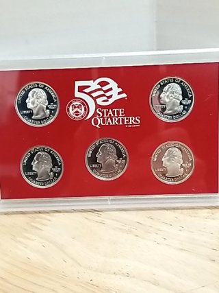 Item #1 — 2003 50 State Quarters Silver Proof Set photo 3 of 5
