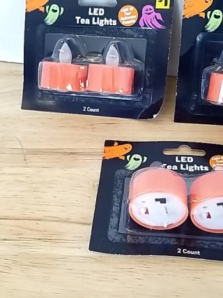 Item #261 — New LED Tea Lights - Halloween photo 2 of 2